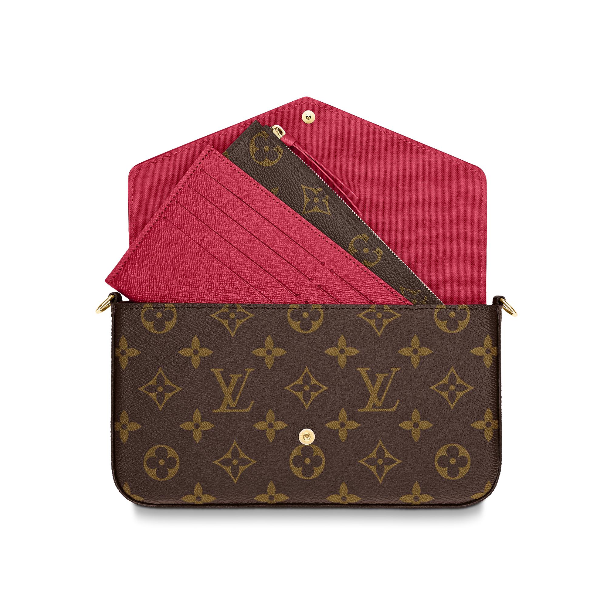 Lv Felicie Pochette Monogram 2024 favors